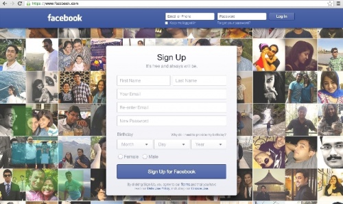 Facebook тестирует новую страницу входа в социальную сеть? - «Интернет»