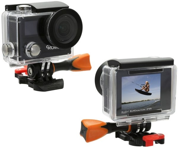Rollei Actioncam 430: 4K экшен-камера, работающая на глубине до 40 м - «Новости сети»