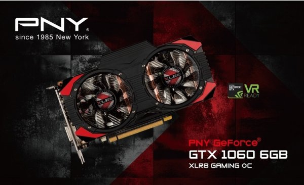 PNY GeForce GTX 1060 XLR8 Gaming OC: видеокарта с заводским разгоном - «Новости сети»