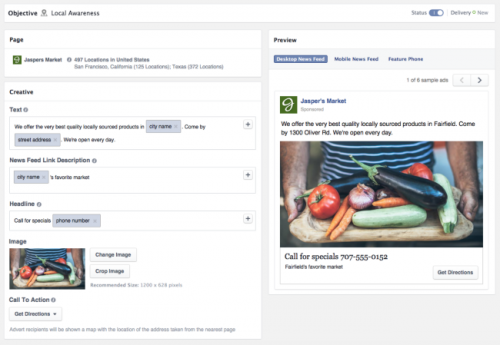 Facebook представил новые инструменты для местных рекламодателей - «Интернет»