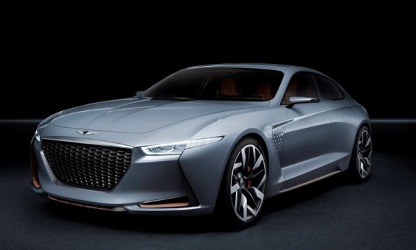 Genesis New York Concept: спорт-седан с гибридной силовой установкой - «Новости сети»
