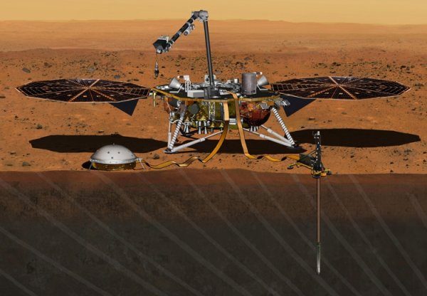 Отправка марсианского посадочного аппарата InSight перенесена на 2018 год - «Новости сети»