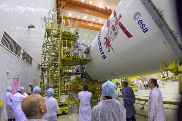 Завершена сборка ракеты «Протон-М» в рамках проекта ExoMars-2016 - «Новости сети»
