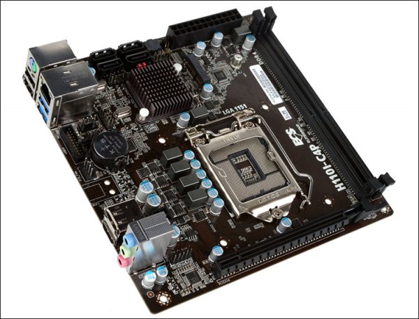 Плата ECS H110I-C4P формата Mini-ITX рассчитана на чипы Intel Skylake - «Новости сети»