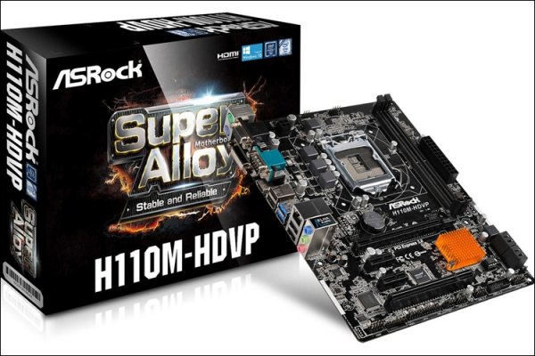 ASRock H110M-HDVP: доступная материнская плата для чипов Intel Skylake - «Новости сети»