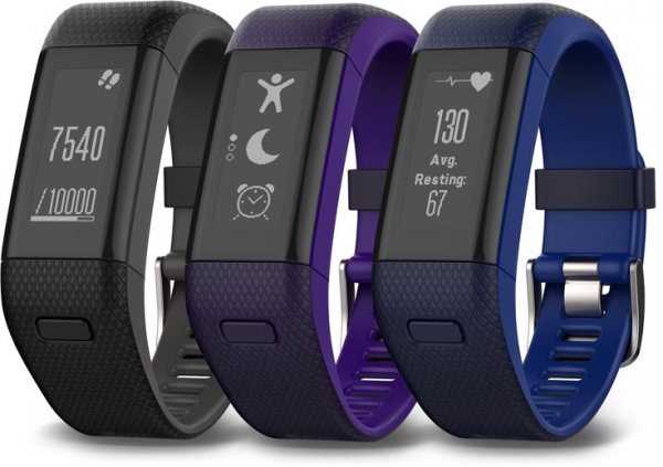Представлен фитнес-трекер с GPS-модулем Garmin Vivosmart HR+ - «Новости сети»