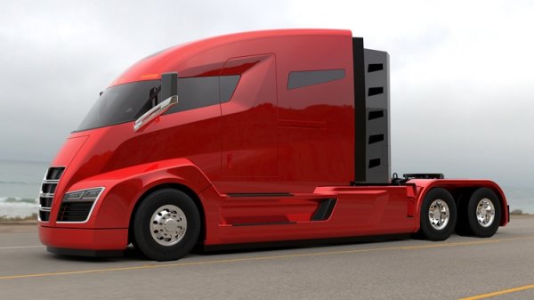Стартап Nikola Motor представила проекты электрических тягача и багги - «Новости сети»