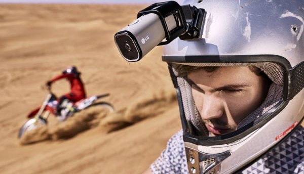 Защищённая камера LG Action Cam LTE поддерживает передачу видео через 4G-сеть - «Новости сети»