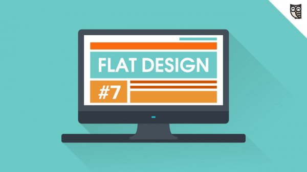 Flat Design - #7 - Цвета. Форма входа на сайт. 2 Часть  - «Видео уроки - CSS»