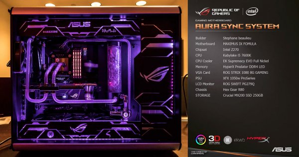 ASUS продемонстрировала новые десктопы ROG и избранные моддинг-проекты - «Новости сети»