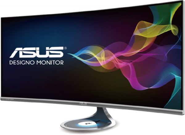 Монитор ASUS Designo Curve MX38VQ оснащён системой беспроводной подзарядки гаджетов - «Новости сети»