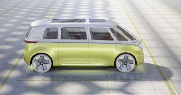 Volkswagen I.D. BUZZ: электрический микроавтобус с системой автопилотирования - «Новости сети»