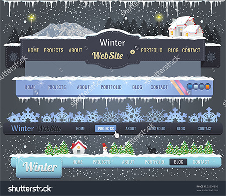 Зимние дизайны сайтов для вдохновения - «Веб-дизайн»