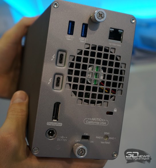 Computex 2017: внешние Thunderbolt-устройства в экспозиции Akitio - «Новости сети»