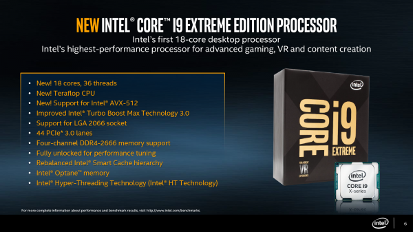 18-ядерный Core i9-7980XE выйдет не ранее конца года - «Новости сети» 18-ядерный Core i9-7980XE выйдет не ранее конца года - «Новости сети»