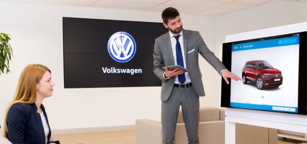 Цифровые шоу-румы Volkswagen меняют процесс покупки автомобиля - «Новости сети»