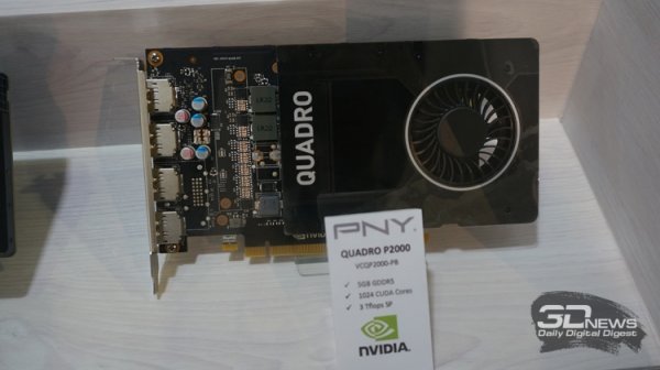 Computex 2017: графические ускорители и SSD-накопители на стенде PNY - «Новости сети»