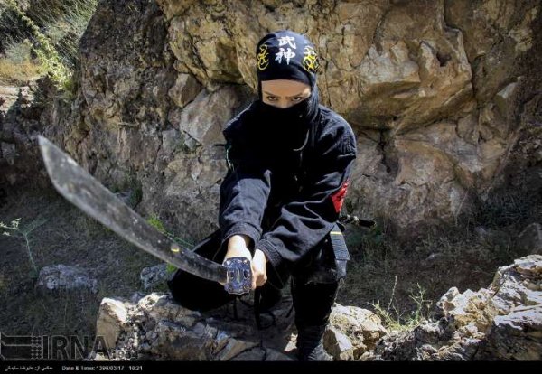 Фотофакт: как тренируются иранские девушки-ниндзя | - «Интернет и связь»