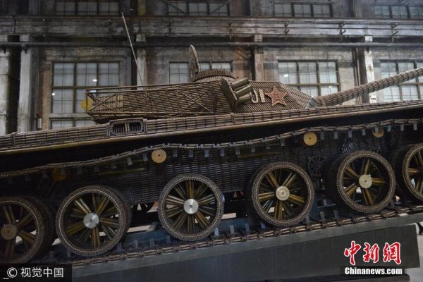 Фотофакт: Китайцы собрали танк из 50 тысяч гильз | - «Интернет и связь»