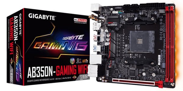 Gigabyte представила Mini-ITX плату GA-AB350N-Gaming WiFi для процессоров Ryzen - «Новости сети»