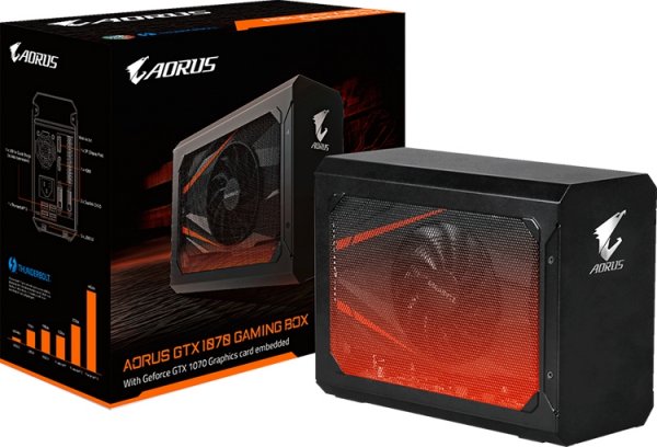 GIGABYTE рассекретила внешний бокс для видеокарты Aorus GTX 1070 Gaming Box - «Новости сети»