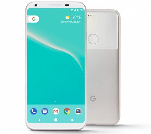Google Pixel 2 сменит привычные формы и станет похожим на LG G6 - «Новости сети»
