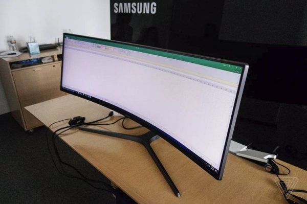 Изогнутый 49-дюймовый QLED-монитор Samsung с поддержкой FreeSync 2 - «Новости сети»