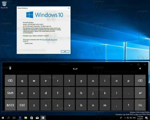Какой будет новая сенсорная клавиатура для Windows 10? - «Windows»