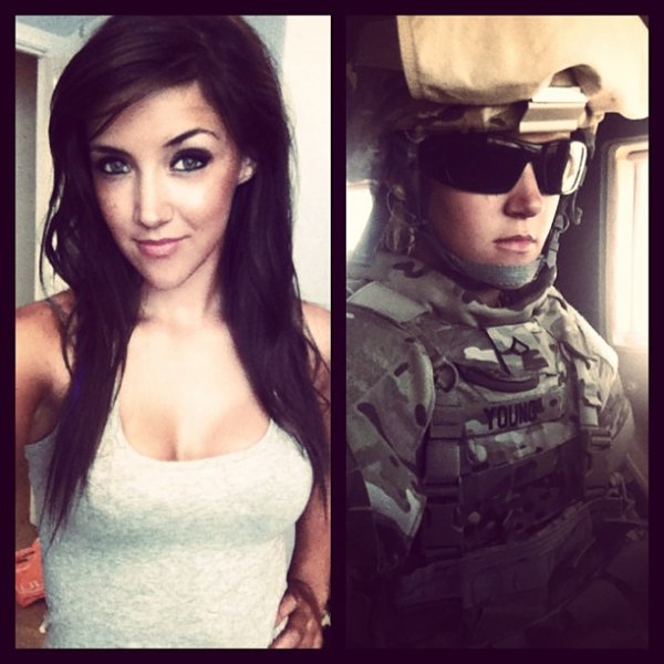 Модель с оружием: ветеран армии США стала звездой Instagram | - «Интернет и связь»
