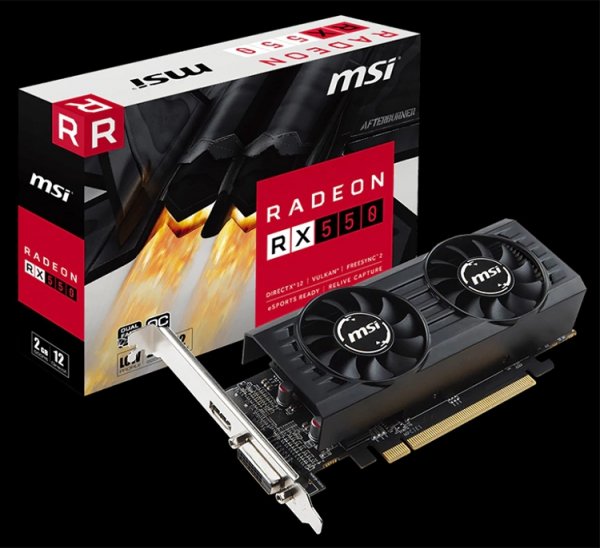 MSI выпустила новые версии GeForce GTX 1050 Ti и Radeon RX 550 - «Новости сети»