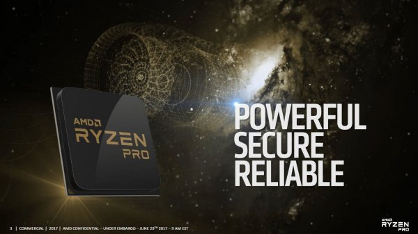 Официальный анонс процессоров бизнес-класса AMD Ryzen PRO - «Новости сети»