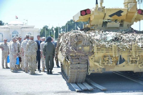 Россия перебросила в Сирию уникальную боевую машину "Терминатор-2" | - «Интернет и связь»