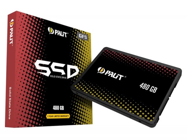 Вместимость накопителей Palit GF-S Series SSD достигла 480 Гбайт - «Новости сети»