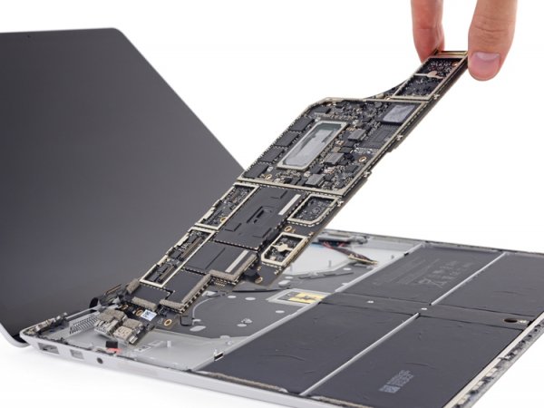 Вскрытие Microsoft Surface Laptop: отремонтировать ноутбук невозможно - «Новости сети»