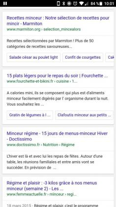 Новый дизайн «быстрых ссылок» в мобильной выдаче Google - «Интернет»