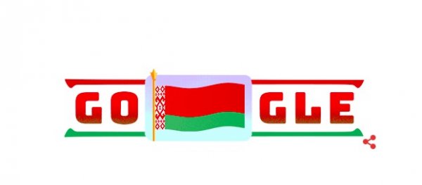 Логотип Google стал красно-зеленым в честь Дня независимости Беларуси | - «Интернет и связь»