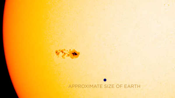 На Солнце зафиксировали пятно размером больше Земли | - «Интернет и связь»