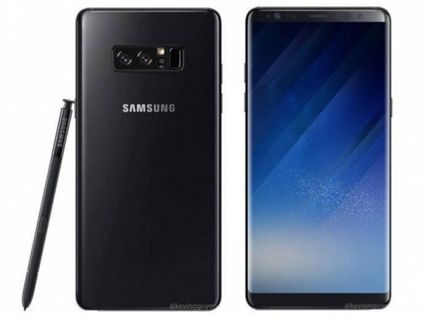 Рендеры раскрыли облик фаблета Samsung Galaxy Note 8 - «Новости сети»