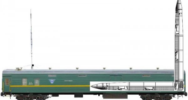 Российский ядерный поезд получил 100-тонную атомную ракету | - «Интернет и связь»
