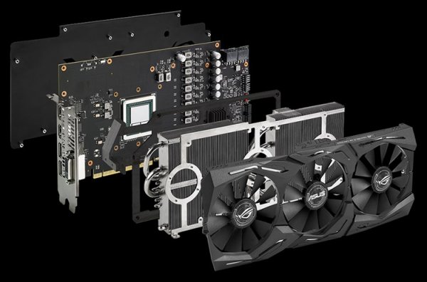 Звёздный десант: ASUS анонсировала семейство видеокарт Radeon RX Vega 64 - «Новости сети»