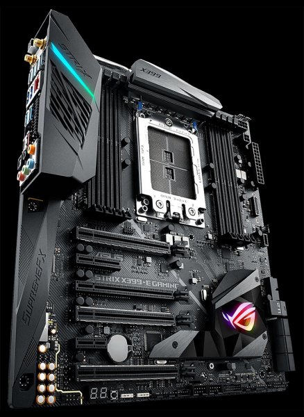 ASUS показала новую плату ROG Strix X399-E Gaming - «Новости сети»