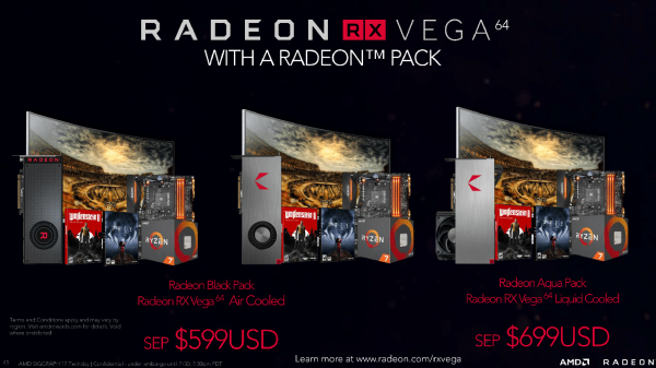 Для Radeon RX Vega 64 Liquid рекомендован киловаттный блок питания - «Новости сети»