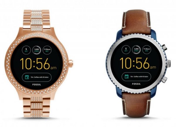 Fossil Q Venture и Q Explorist: смарт-часы на платформе Android Wear 2.0 - «Новости сети»