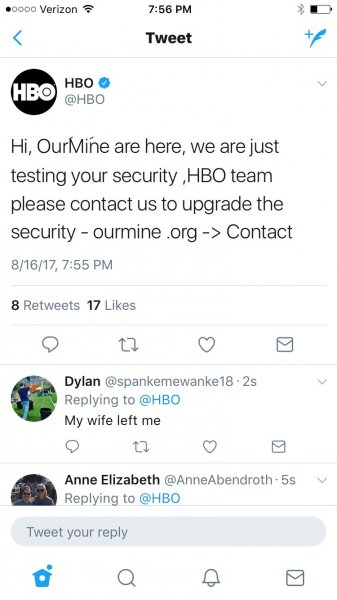 Хакеры взломали соцсети "Игры престолов" и HBO | - «Интернет и связь»