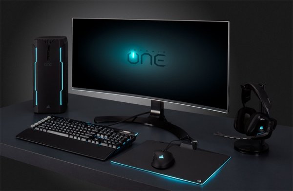 Компактный игровой компьютер Corsair ONE стал мощнее - «Новости сети»