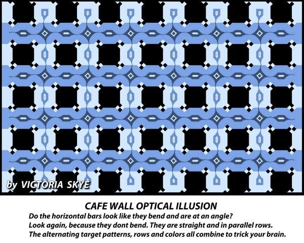 Оптическая иллюзия: прямые или наклонные? | - «Интернет и связь»