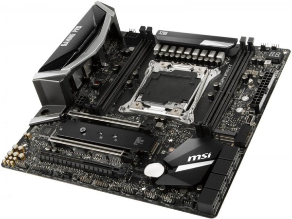 Плата MSI X299M Gaming Pro Carbon AC рассчитана на компактные игровые ПК - «Новости сети»