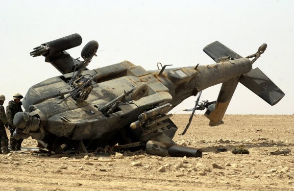 Редкая неисправность уничтожила вертолет AH-64 Apache | - «Интернет и связь»