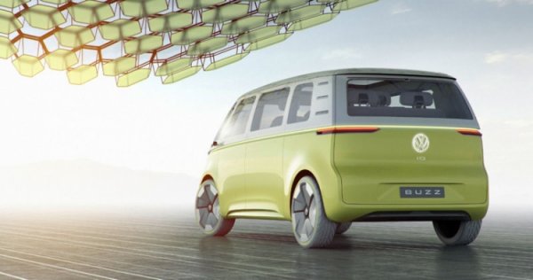 Volkswagen начнёт выпуск электрического минивэна I.D. BUZZ в 2022 году - «Новости сети»