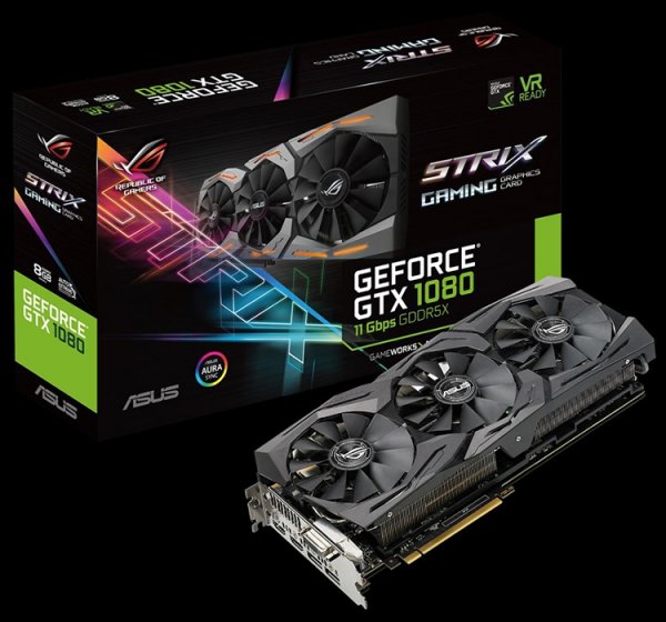 ASUS ROG Strix GeForce GTX 1080 11Gbps: неразогнанная карта для оверклокеров - «Новости сети»